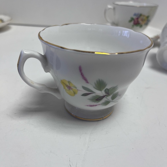 royal vale colclough yellow bone china teacup Single Teacup Royal Vale Ridgway - Picture 2 of 6